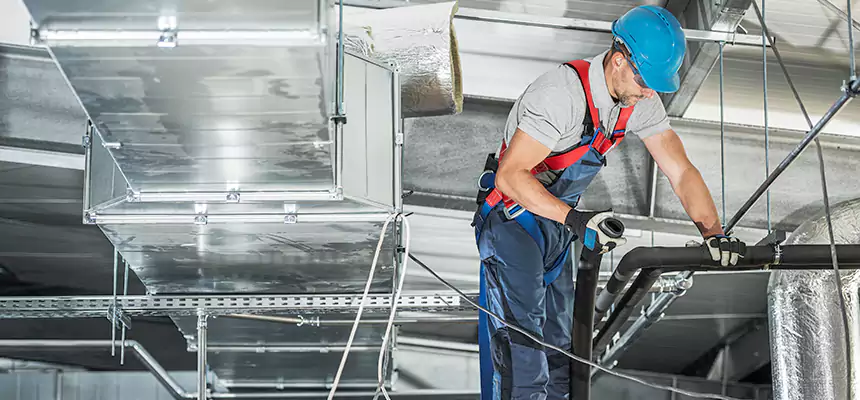 Precise Air Duct Vent Installation in Central